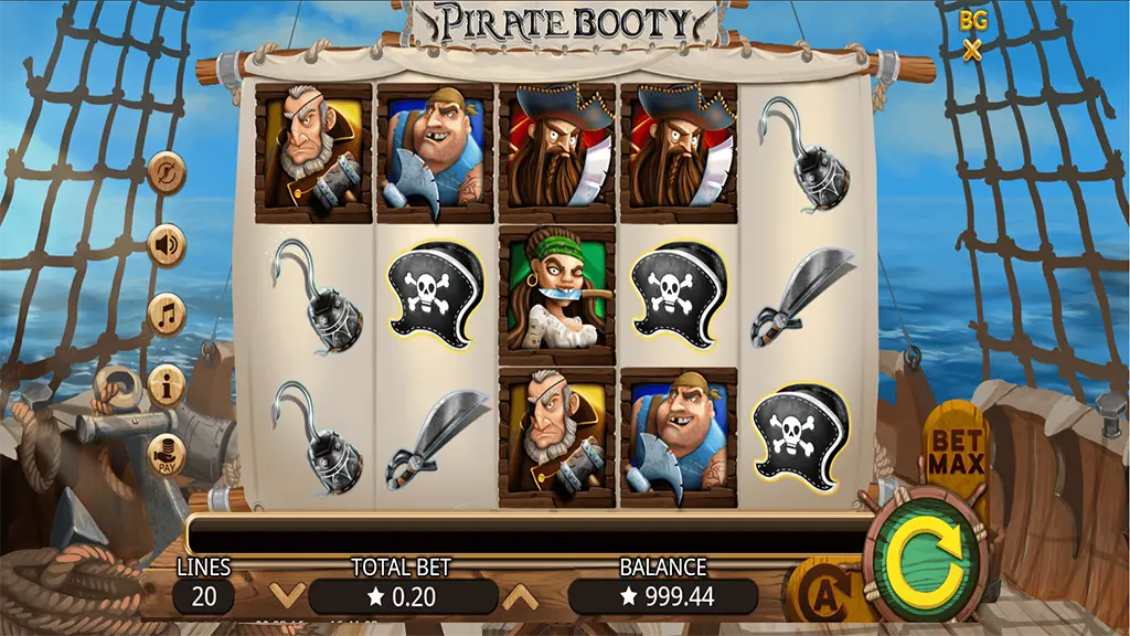 Pirate Booty slot machine