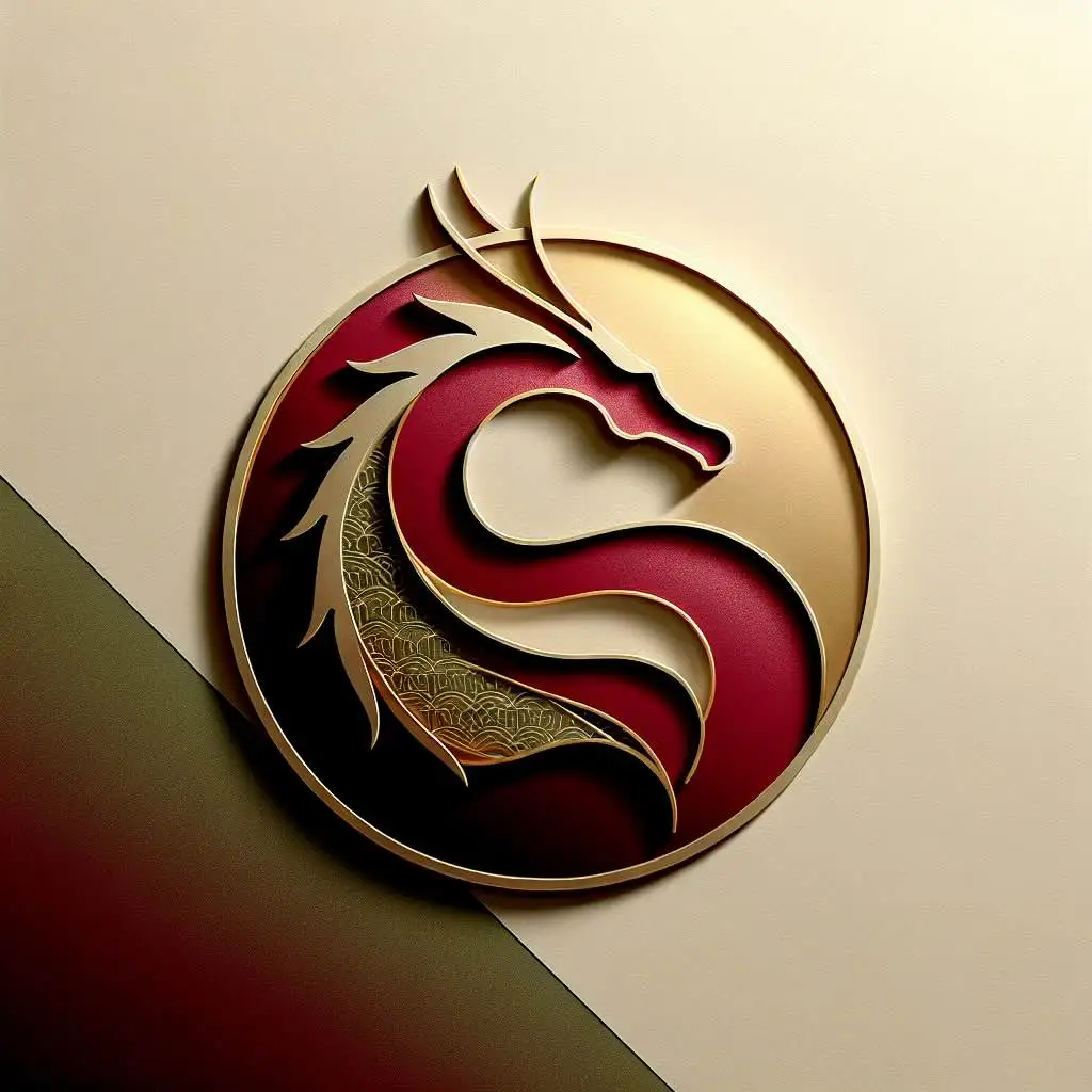 Close-up of a beautifully crafted dragon horn with intricate details