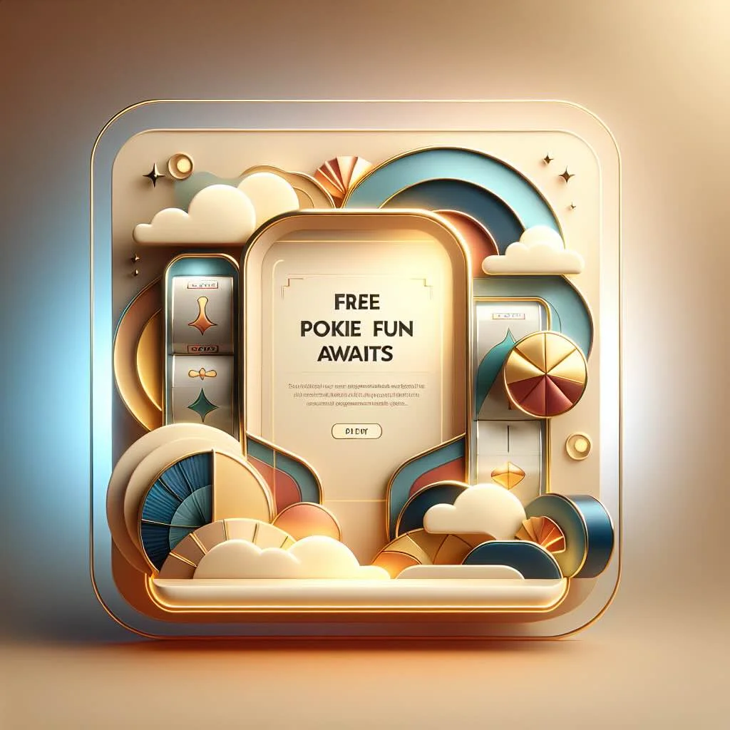 Australian flag with casino chips and free spin offer