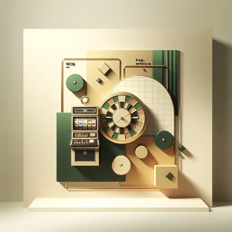 Close-up of Pokie machine screen with spinning reels in Australia