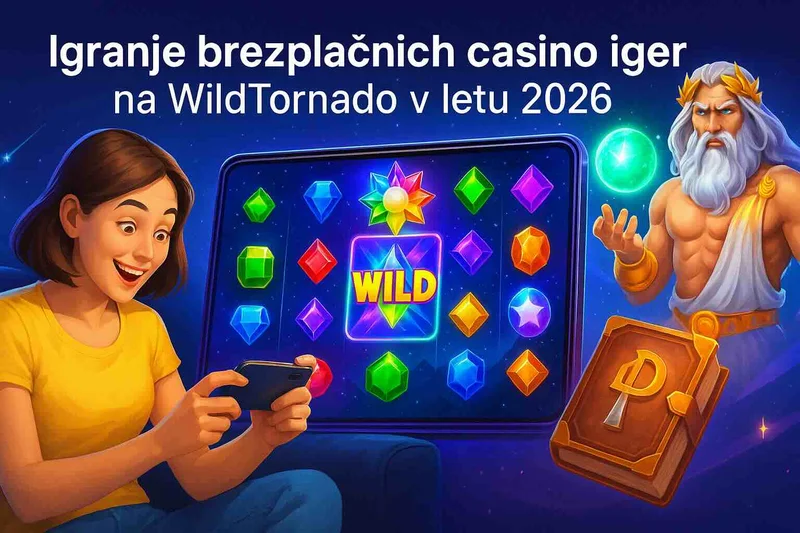 Igranje brezplačnih casino iger na WildTornado v letu 2026