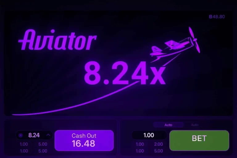 Casino Aviator game interface on WildTornado Casino
