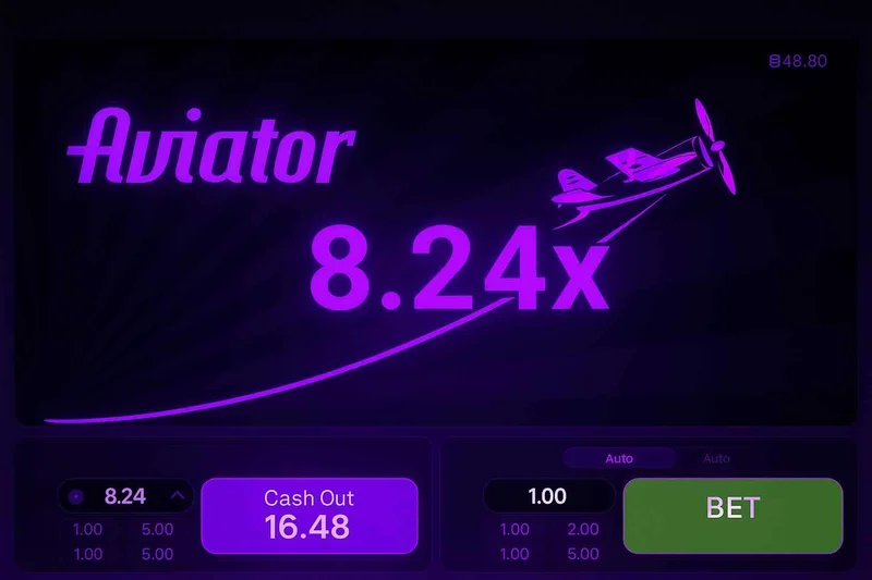 Casino Aviator game interface on WildTornado Casino