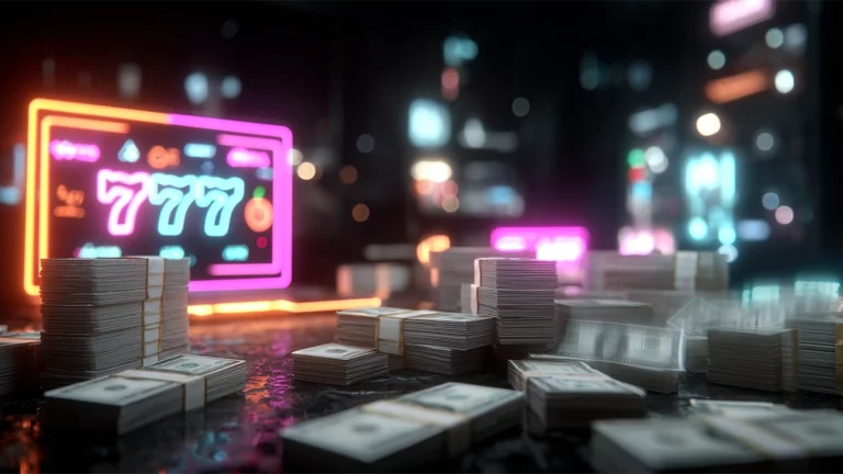 Online casino interface showing real money pokies and table games