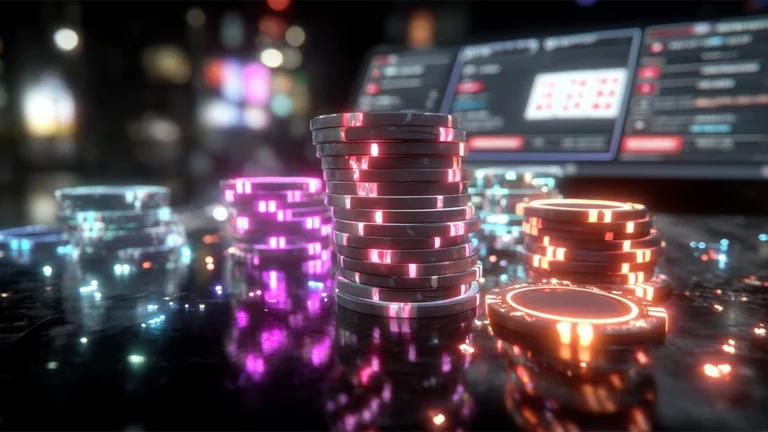 Online poker tables at various poker websites