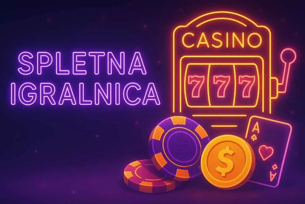 Grafična predstavitev spletne igralnice z logotipom WildTornado