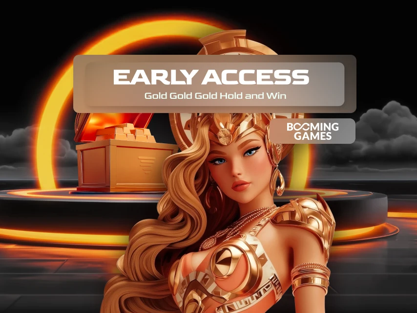 Gold Gold Gold Hold and Win slot with jackpots, Free Spins, and golden rewards at WildTornado.