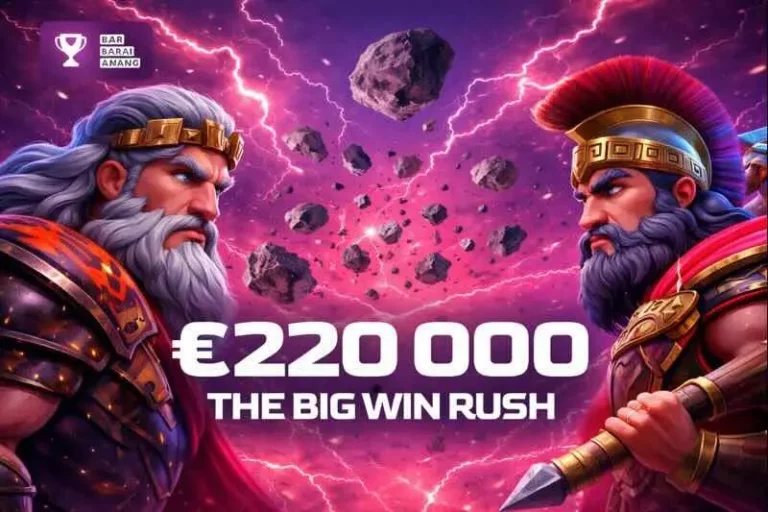 The Big Win Rush slot tournament leaderboard with Barbara Bang games at WildTornado