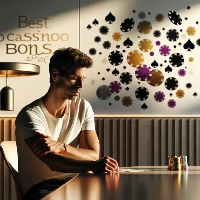 Enthusiastic Aussie casino player celebrating a bonus win on a mobile phone, confetti falling