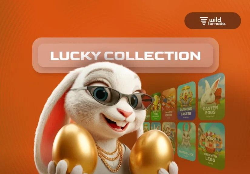 Happy Easter games collection featuring colorful online slots and festive casino games.