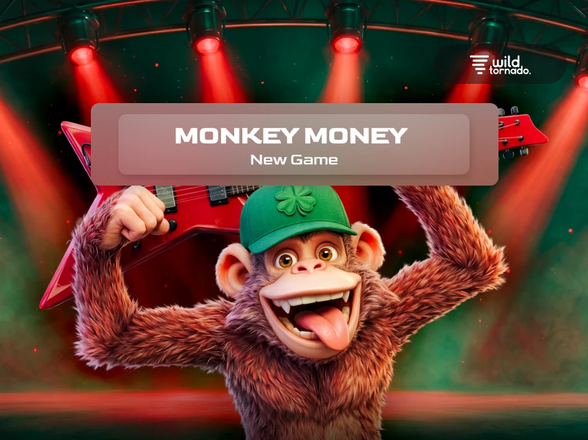 Monkey Money slot game by BNG, featuring jungle theme, varying volatility, and the chance to win up to X10,000. Available on WildTornado Casino.