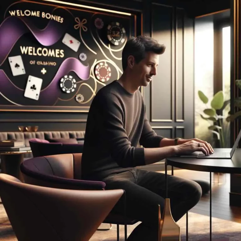 Enthusiastic Australian casino player celebrating a win with bonus money on pokies